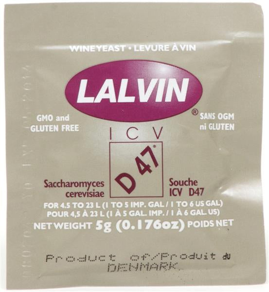 Lalvin QA23 Wine Yeast - 4 Pack For Low Temperature & Low Sulfide White & Fruit Wines