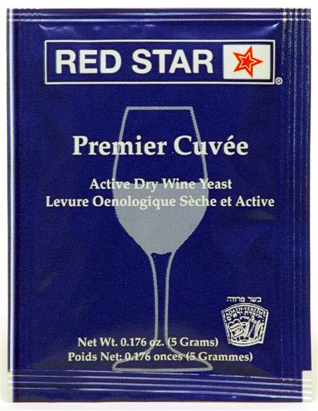Red Star Premier Cuvee Wine Yeast - Champagne and Restart