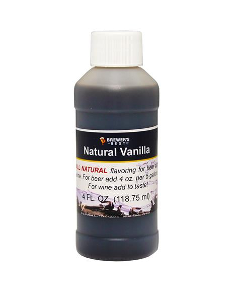 Vanilla Natural Flavoring 4 oz