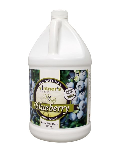 Vintners Best Blueberry Fruit Wine Base - One Gallon Jug