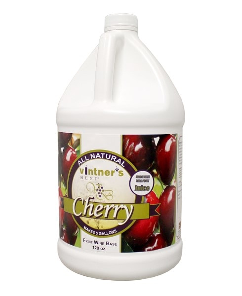 Vintners Best Cherry Fruit Wine Base - One Gallon Jug