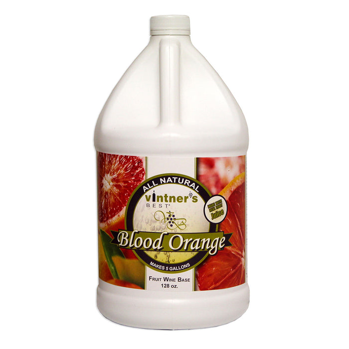 Vintners Best Blood Orange Fruit Wine Base - One Gallon Jug