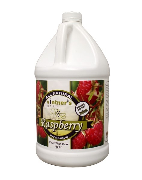 Vintners Best Raspberry Fruit Wine Base - One Gallon Jug