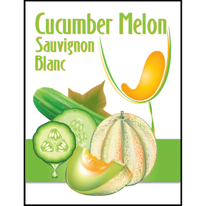 Cucumber Melon Mist Wine Labels