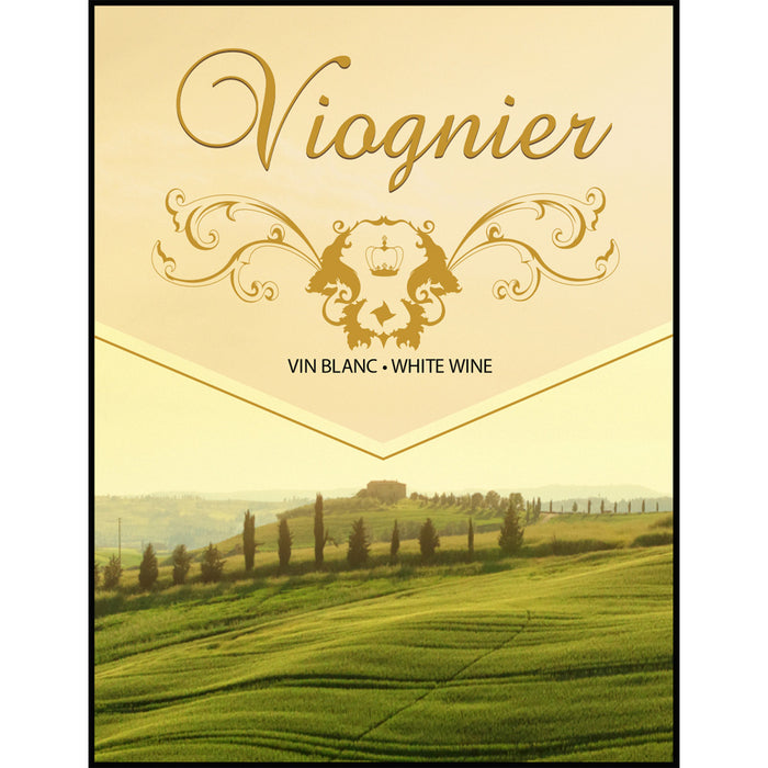 Viognier Wine Labels