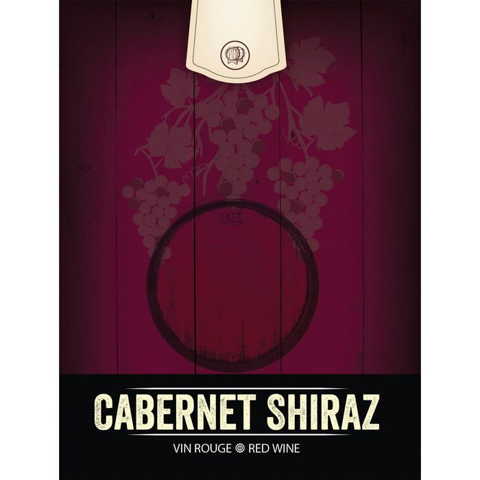 Cabernet Shiraz Wine Labels