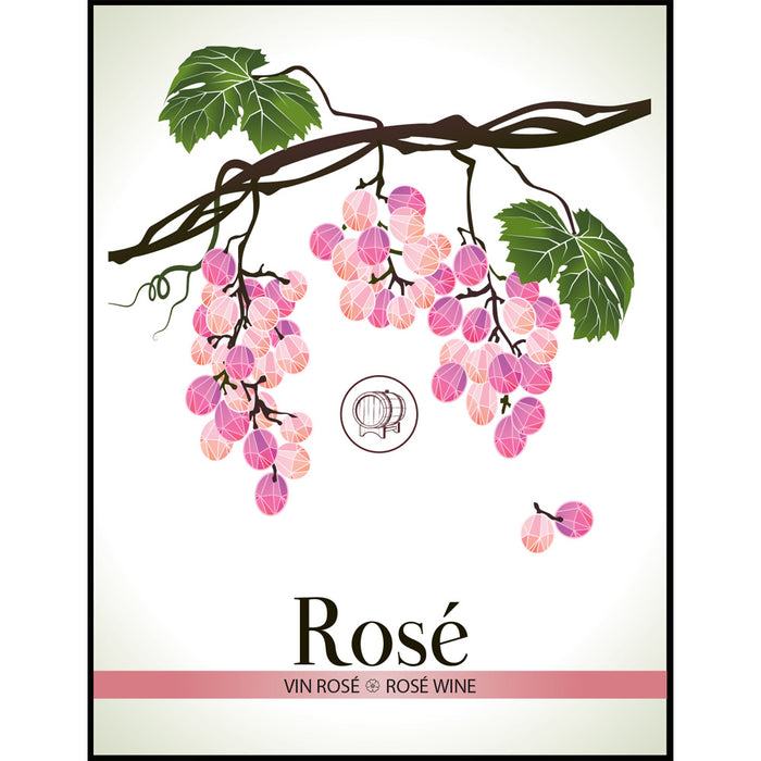 Rose Wine Labels