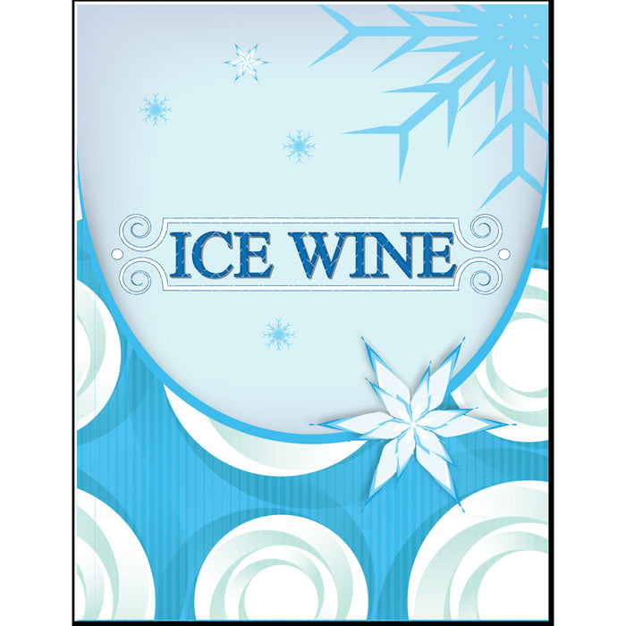 Ice Wine Style Wine Labels