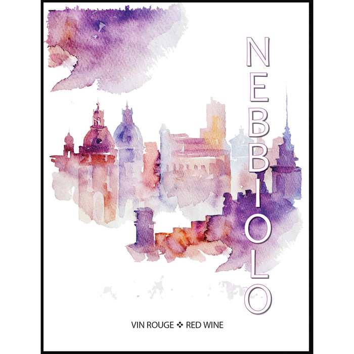 Nebbiolo (Barolo) Wine Labels