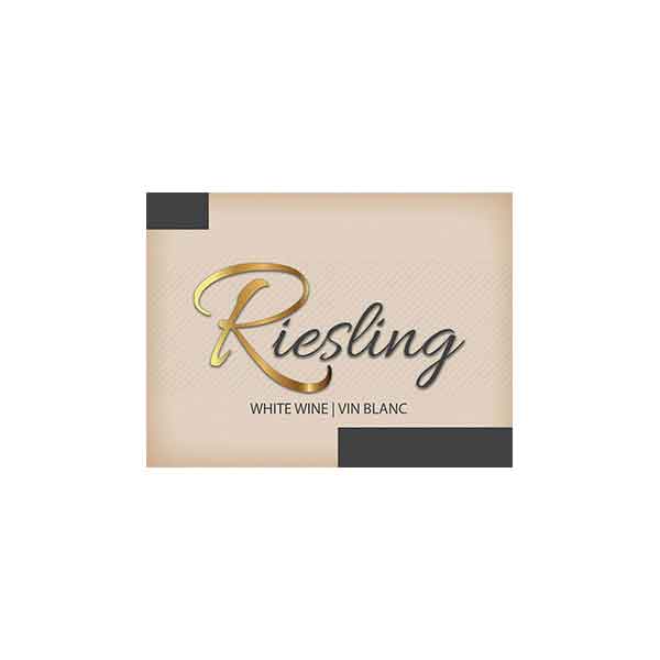 Riesling Wine Labels - 30 Pack