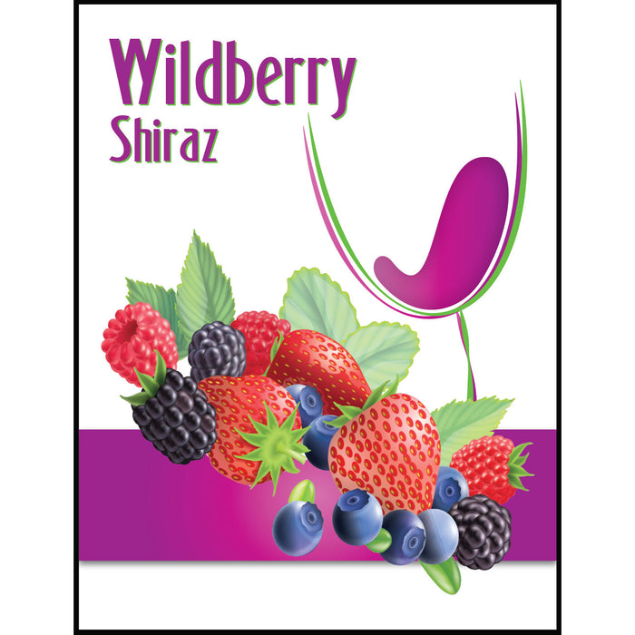 Wildberry Mist Wine Labels