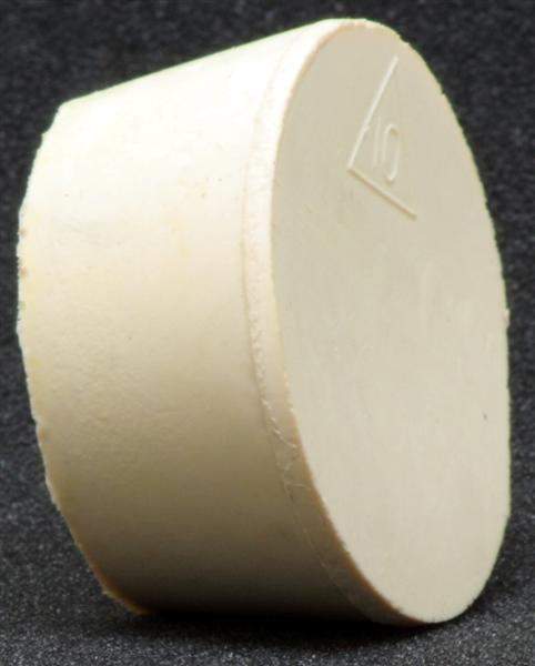 Size 10 Solid Rubber Stopper 1-15/16 X 1-5/8
