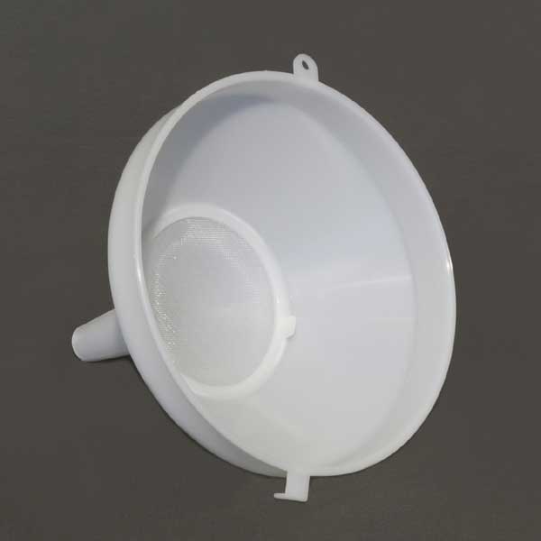 10 Inch Diameter Funnel with Removable Strainer