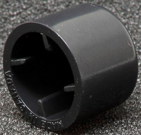 Racking Cane (Tube) Tip Only - Black - Fits 3/8 Inch Canes