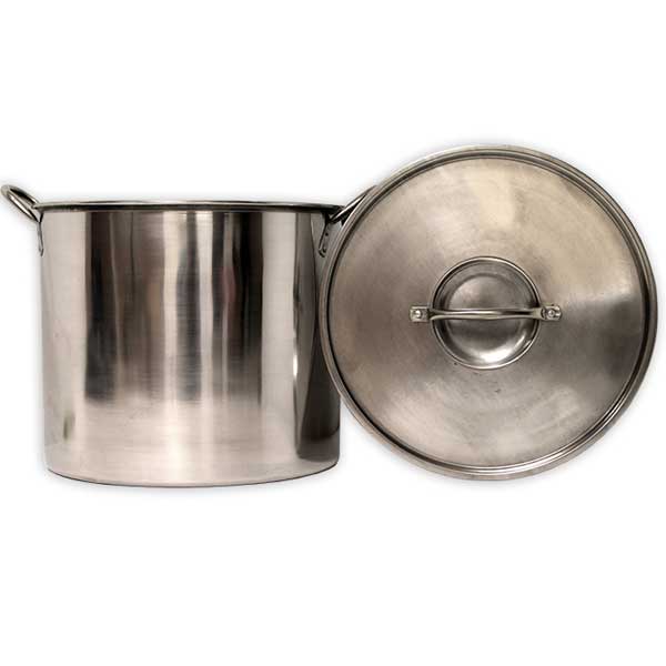 Eco Pot 20 Quart 5 Gal Stainless Steel Boiling Pot with Lid