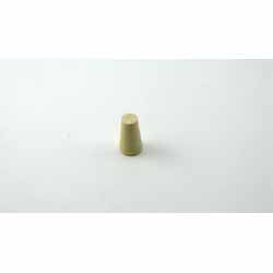 Size 0 Solid Rubber Stopper 1/2 X 5/16