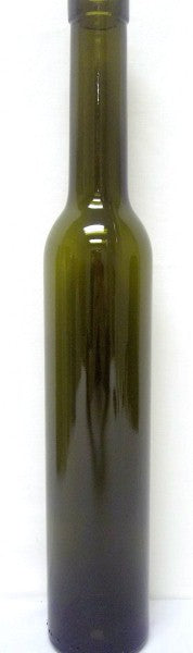 Bellissima Ice Wine Bottles - Antique Green - 12 per Case Cork Finish