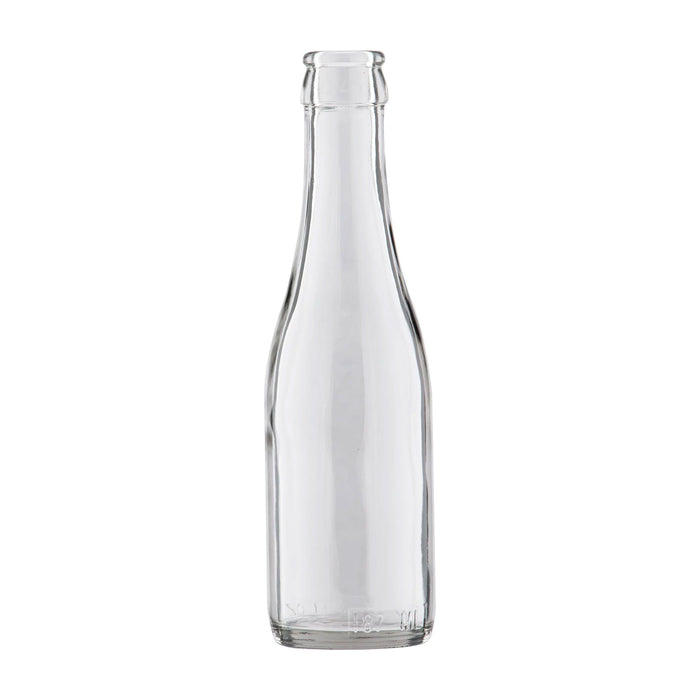 Clear - 187 ml Champagne Bottles - 24 per Case