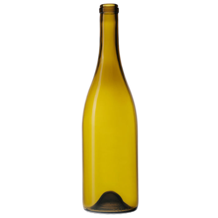 Dead Leaf Punted Burgundy Wine Bottles - 750ml - 12 per Case