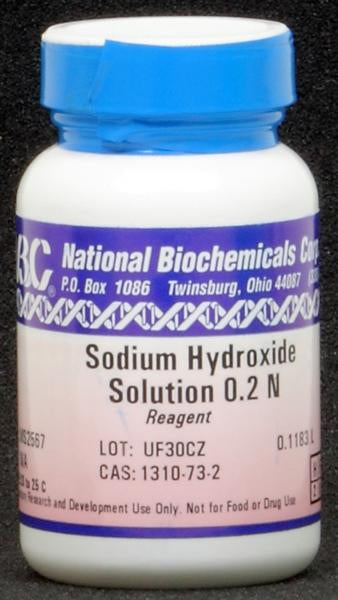 Sodium Hydroxide - .2n - (.2 Normal)