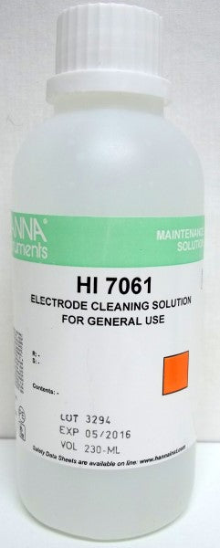 Ph Meter Cleaning Solution 230ml Hi7061