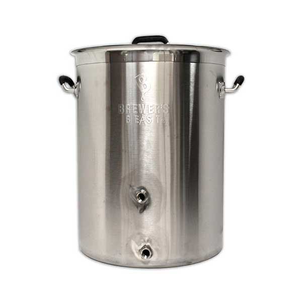 Brewers BEAST 8 Gallon Brewing Kettle with Ports