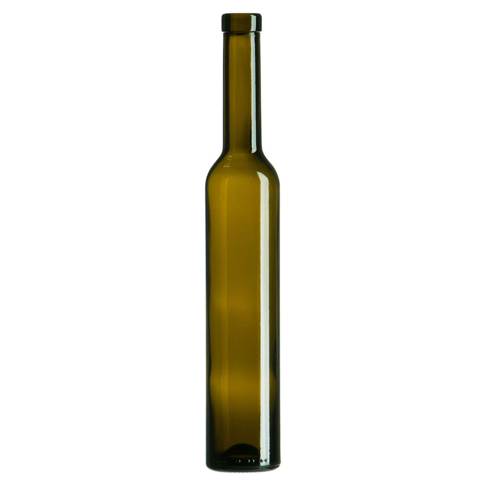 Bellissima Ice Wine Bottles - Antique Green - 12 per Case Cork Finish