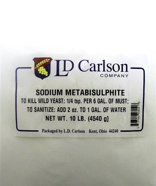 Sodium Metabisulphite - 10 Lb.