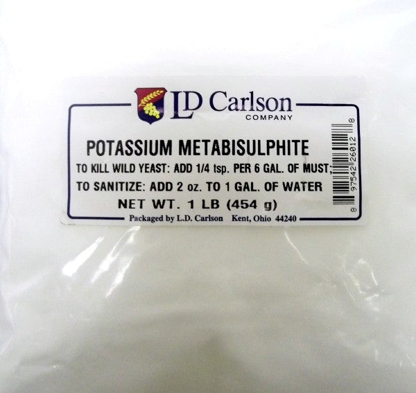 Potassium Metabisulphite 1lb Bulk