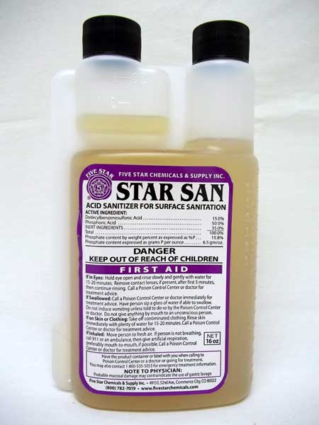 Star San Sanitizer - 16 oz Bottle