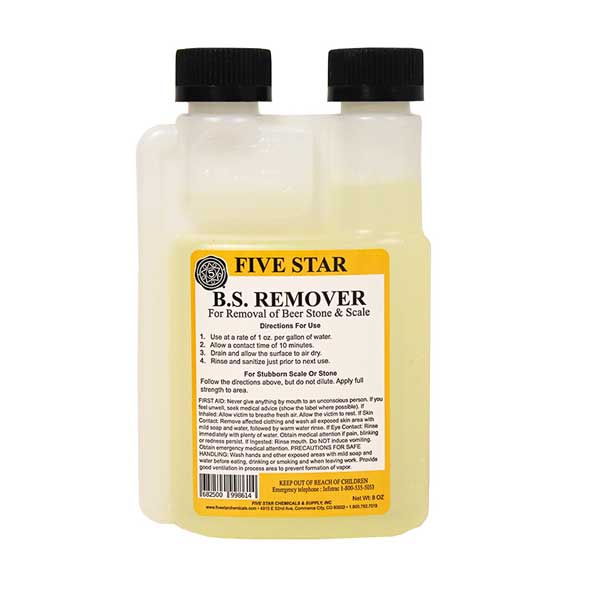 Five Star Beer Stone Remover - 8 oz