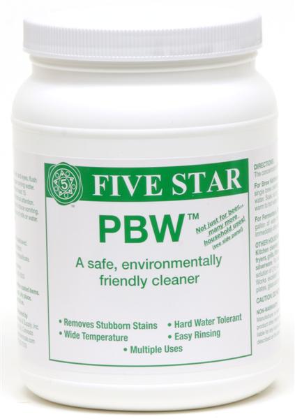 PBW - Powdered Brewery Wash - 4 Lb. Container