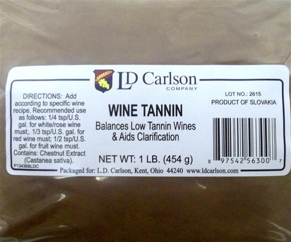 Wine Tannin Powder - 1lb Bulk