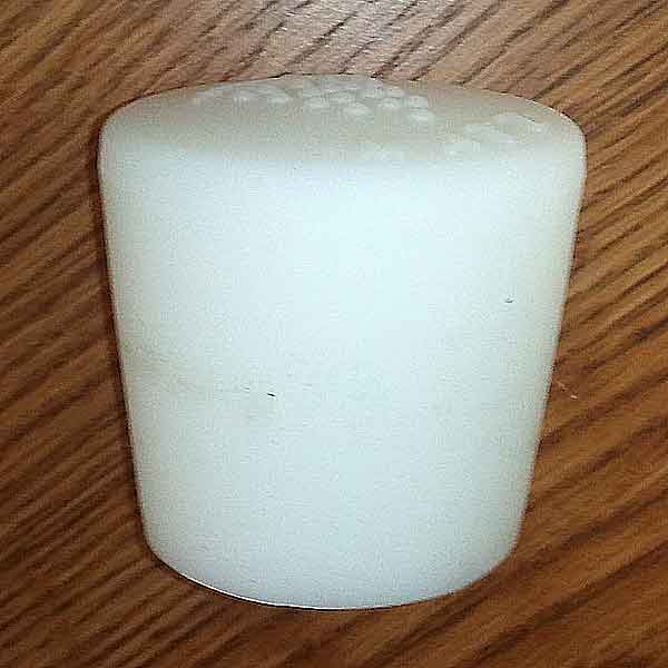 Pure Solid Silicone Bung for Stainless Steel Wine Tank Lids and Oak Barrels