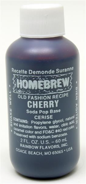 Cherry Soda Pop Extract - 2 oz Bottle