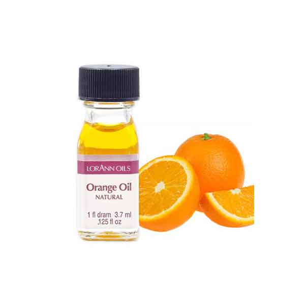 LorAnn Super Strength Orange Oil Flavoring - 1 fl. dram