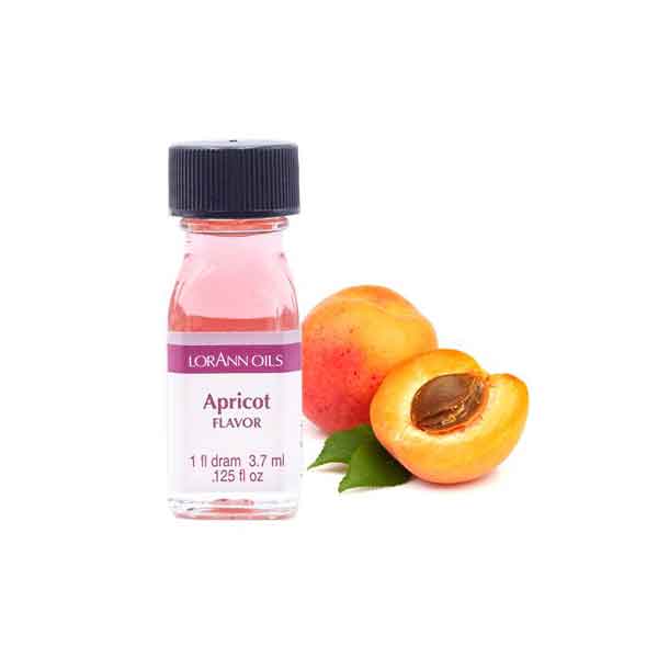 LorAnn Super Strength Apricot Flavoring - 1 fl. dram