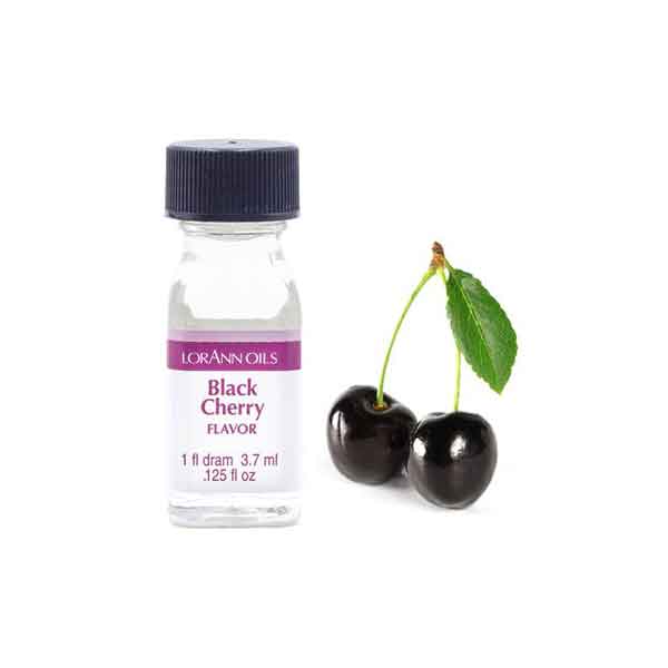 LorAnn Super Strength Black Cherry Flavoring - 1 fl. dram
