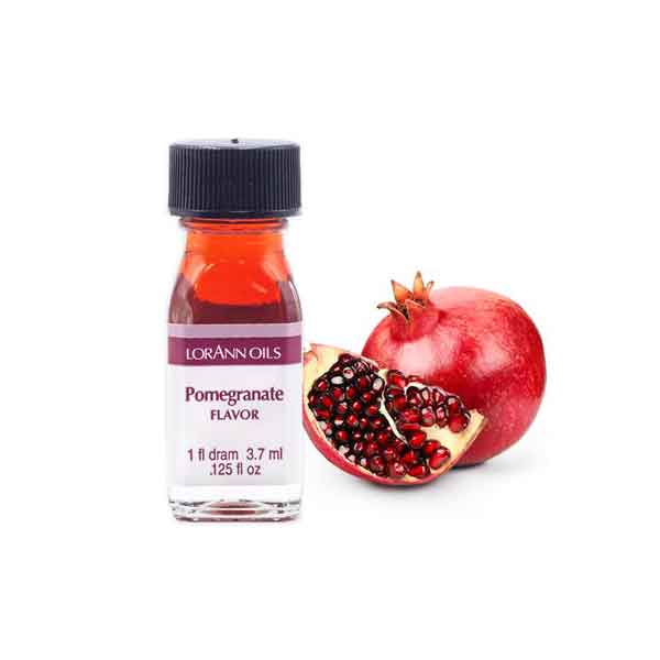 LorAnn Super Strength Pomegranate Flavoring - 1 fl. dram