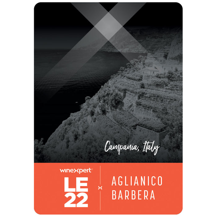 LE22 Italian Aglianico Barbera with Grape Skins Winexpert Limited Edition Wine Kit