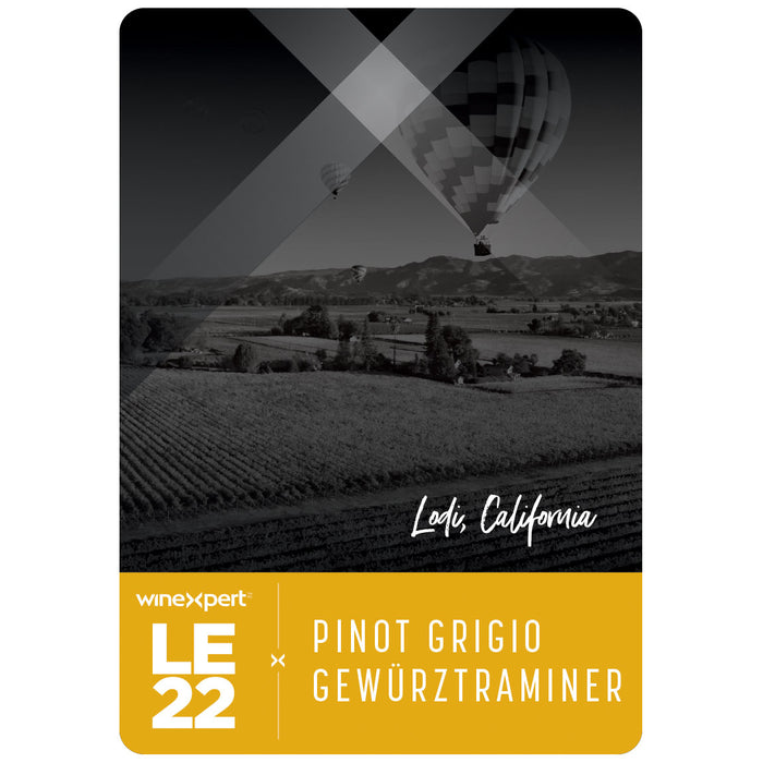 LE22 California Pinot Grigio Gewurztraminer Winexpert Limited Edition Wine Kit - March Release