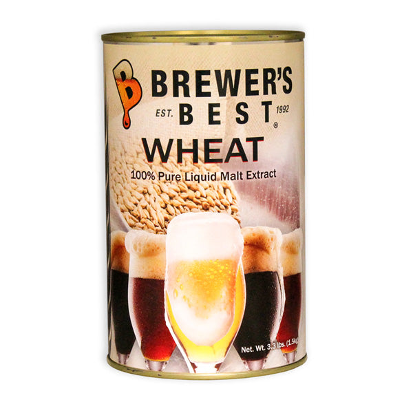 Brewer's Best Wheat Liquid Malt Extract, 3.3 lbs