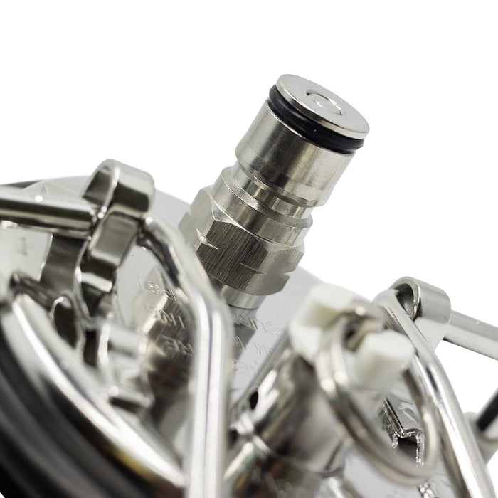 Carbonating Corny Keg Lid with Carb Stone - Carbonator