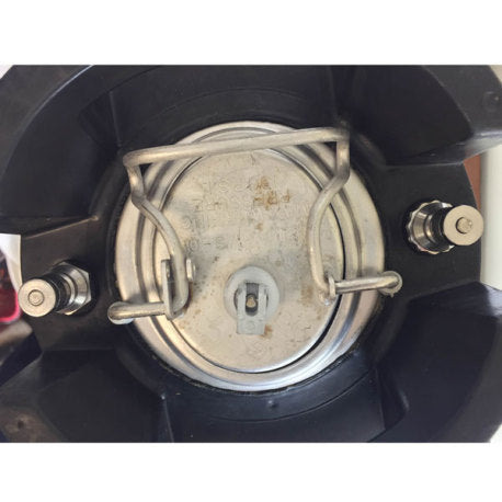 5 Gallon Used Ball Lock Corny Keg with Rubber Handles