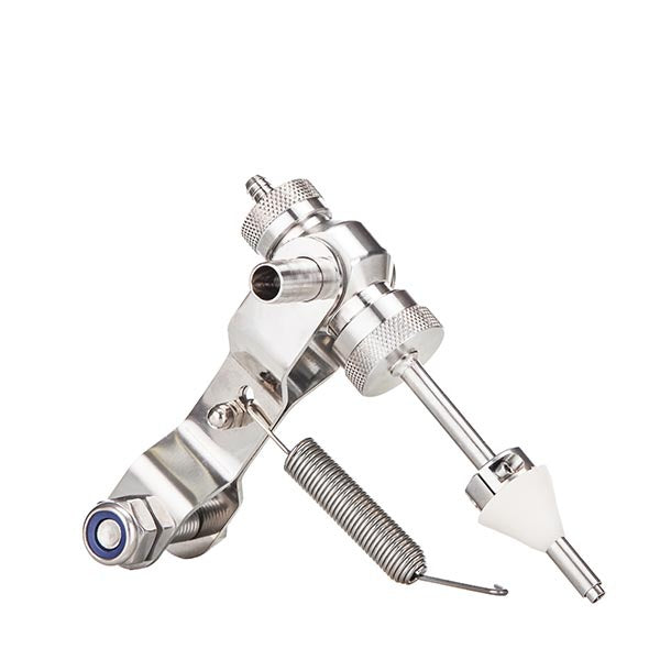 Stainless Steel Fill Mignon (Small Bottle) Nozzle Assembly for the Enolmaster and Enolmatic Bottle Fillers