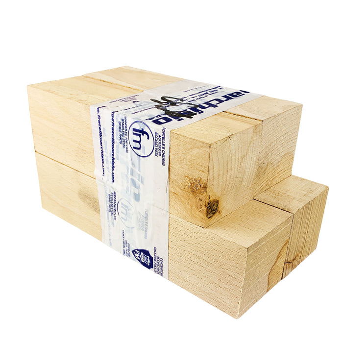 Wood Press Blocks for #35 Size Basket/Ratchet Press - Set of 4