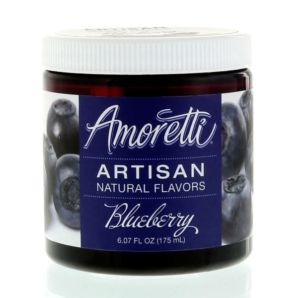 Amoretti Blueberry Artisan Natural Flavoring, 8 oz