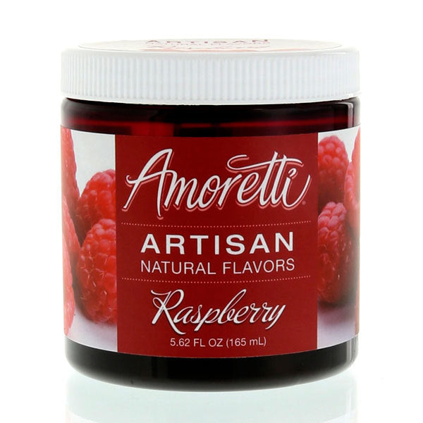 Amoretti Raspberry Artisan Natural Flavoring, 8 oz