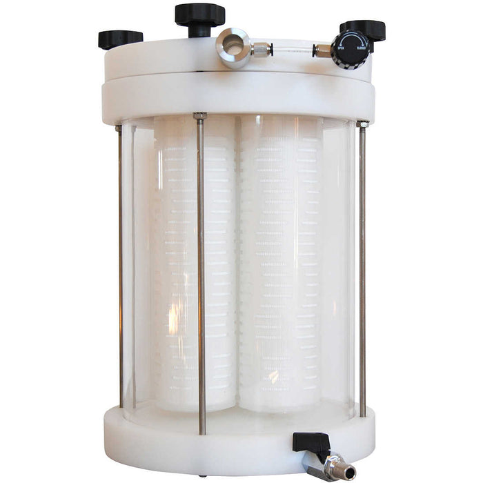 Enolmaster Tandem Professional Filter Housing with PLASTIC Vessel