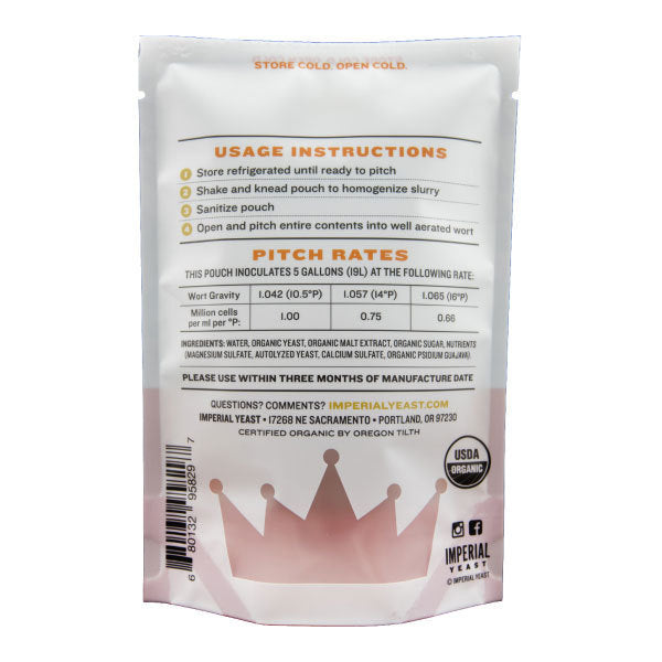 A30 Corporate - Seasonal Strain - Imperial Organic Yeast NLA